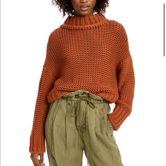 NWOT FREE PEOPLE SWEATER BLACK - Picture 5 of 6